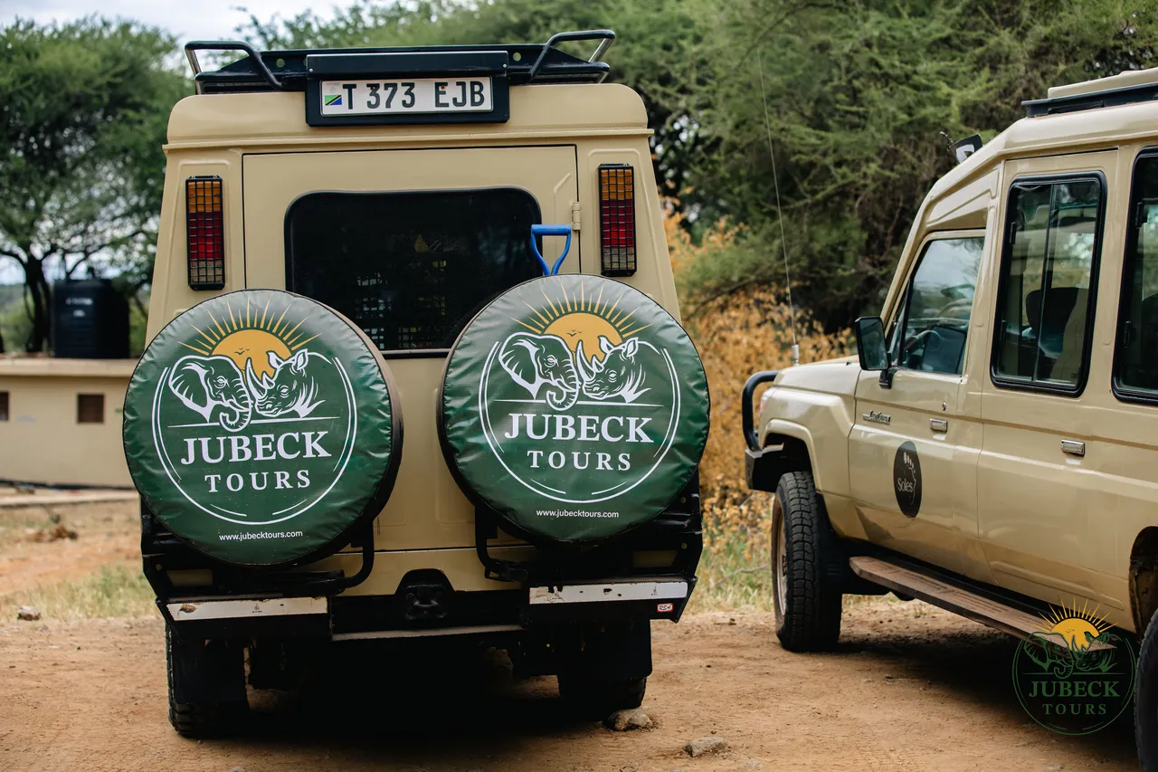 Jubeck Tours safari vehicle in Tanzania